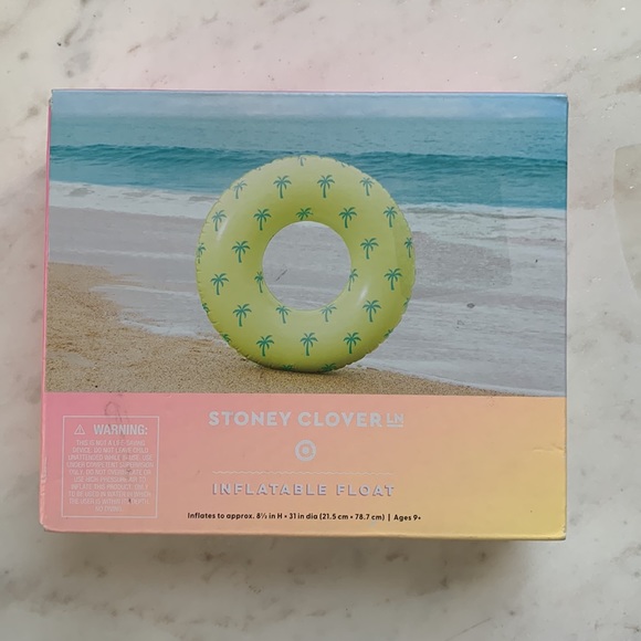 Stoney Clover Lane Limited Edition Palm Tree Theme Inflatable Float - Picture 2 of 7